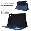 Samsung Galaxy Tab A 8.0 2019 Suede Leather Case Blue - 5