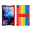 TCL 10 Tab Max 10.36" Silicone Case with Bracket (Rainbow) - 1