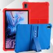 TCL 10 Tab Max 10.36" Silicone Case with Invisible Bracket (Rose Red) - 2