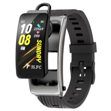 K20 1.14" Smart Watch with Detachable Earphones, Bluetooth Call - 1