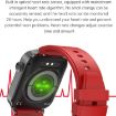 T50 1.85" Brown Leather Smart Watch IP67 Waterproof Voice Assistant - 4