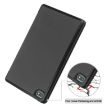 Blackview Oscal Pad 10 Black Leather 3-Fold Holder Case - 5
