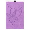 Samsung Galaxy Tab A8 10.5 Butterfly Leather Case - Purple - 2