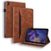 Samsung Galaxy Tab A8 10.5 2021 Shockproof Leather Case (Brown) - 1