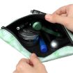 FIREDOG CL93 Marble Purple Deodorant Bag with Combo Lock - 2