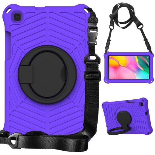 Samsung Galaxy Tab A 8 SM-T290 Purple Spider King Case - 1