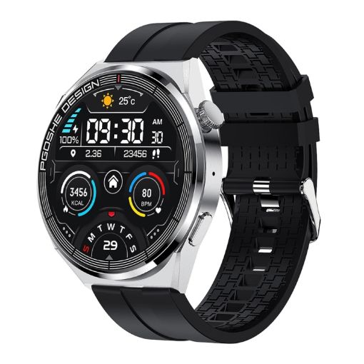 PG3 Pro Smart Watch 1.41" TFT, Heart Rate/Blood Pressure Monitor - 1