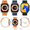 S800 Ultra Max Smart Watch 1.96" TFT, Heart/BP Monitoring (Orange) - 4