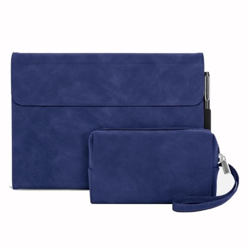 Microsoft Surface Pro X Shockproof Case with Power Bag (Blue) - 1