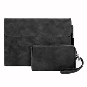 Sheepskin Shockproof Case for Microsoft Surface Pro X with Power Bag - 1