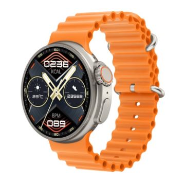 K9 Gold Smart Watch 1.39" TFT Screen with Bluetooth Calling/Health Monitoring - 1