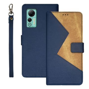 Ulefone Note 14 idewei Two-tone Leather Case (Blue) - 1