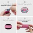 IQOS ILUMA ONE E-cigarette Rod Cap, Striped Rose Red with Tool - 3