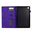 Samsung Galaxy Tab A7 2020 Purple Pressure Flower PU Case - 4