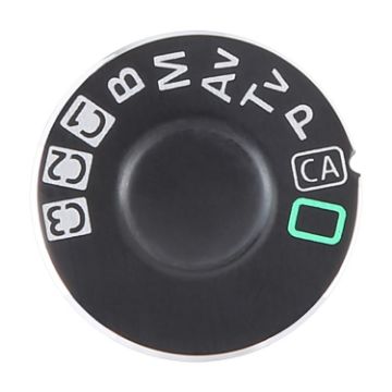 Canon EOS 7D/5D Mark II OEM Mode Dial Iron Pad - 1