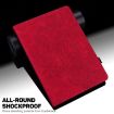 Red Peacock Embossed Leather Case for Galaxy Tab S10+/S9+ - 5