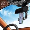 Yesido C192 Black Car Rearview Mirror Phone Holder - 6