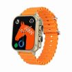 N22 2-in-1 HD Sport Smartwatch with Bluetooth Call Earphone Orange - 2