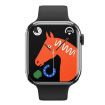 IW9 2.05" Smart Watch, Bluetooth Calls, Blood Oxygen Monitor - Black - 2