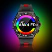 CT18 Red Smart Watch 1.43" AMOLED, Bluetooth Call, Blood Oxygen Sensor - 4