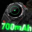 CT18 Red Smart Watch 1.43" AMOLED, Bluetooth Call, Blood Oxygen Sensor - 5