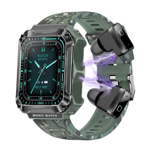 OVISEN T93 Smart Watch with Bluetooth Headset & Blood Oxygen Monitoring - 1