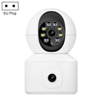 ESCAM QF010 2x2MP Dual Lens WiFi Camera with Motion Detection (EU Plug) - 1
