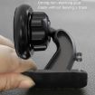 Yesido C91 Magnetic Phone Tablet Holder for Car Console (Black) - 6