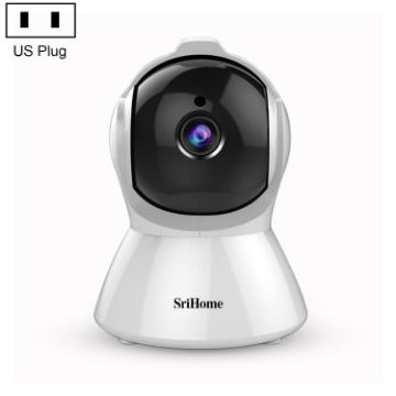 SriHome SH025 1080P HD AI IP Camera, Night Vision, 2-Way Audio - 1