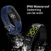 Smart Z21 Plus Bracelet: 0.96" LCD, Waterproof, Health Tracking (Blue) - 6