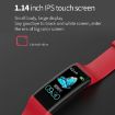 C21 Smart Bracelet: Calls, Heart Rate, BP, Sleep, IP67, 1.14" IPS, Purple - 4