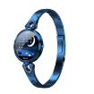 AK15 Smart Bracelet: 1.08" LCD, IP67, Heart & Sleep Monitor, Blue - 1