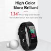 Y10 Smart Bracelet: Heart Rate, Sleep & Blood Oxygen Monitoring (Blue) - 3