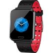 P2 Smart Watch: 1.3" Screen, IP67, Heart/Blood Monitor, Black Red - 1