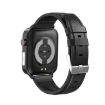 E86 Smart Watch, IP68 Waterproof, Blood Oxygen, Temp Monitor, Black - 3