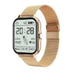 GT20 Smart Watch: 1.69" TFT, IP67, Bluetooth Call, Monitor, Gold Strap - 1