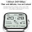 GT20 Smart Watch: 1.69" TFT, IP67, Bluetooth Call, Monitor, Gold Strap - 3
