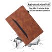 Brown Leather Flip Case for Samsung Galaxy Tab A 8.0 2019 SM-T290 - 4