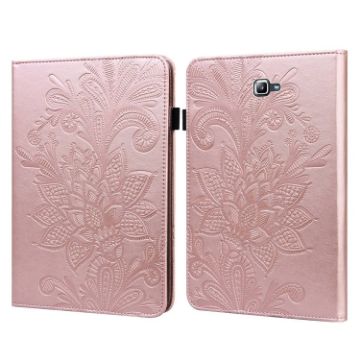 Samsung Galaxy Tab A A6 10.1" 2016 Lace Flip Case, Rose Gold - 1