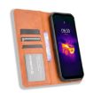 Ulefone Armor 11/11T 5G Leather Case - Magnetic Buckle, Card Slots - 5