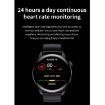 M103 Smart Watch: 1.35" Screen, IP67, Heart Rate, Bluetooth, Black Strap - 5