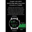M103 Smart Watch: 1.35" Screen, IP67, Heart Rate, Bluetooth, Black Strap - 6