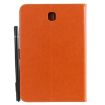 Samsung Galaxy Tab A8.0 T350 Orange Leather Case with Holder - 3