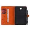 Samsung Galaxy Tab A8.0 T350 Orange Leather Case with Holder - 4