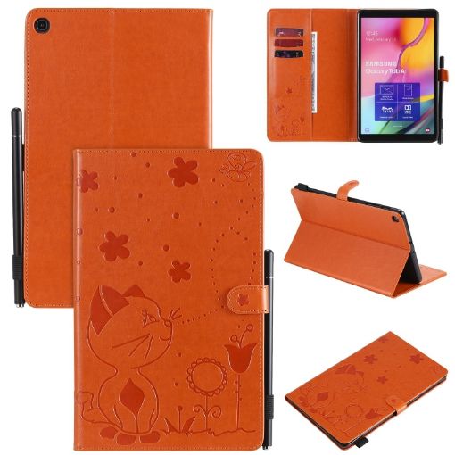 Samsung Galaxy Tab A9.7 T550 Shockproof Flip Case - Orange - 1