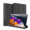 Samsung Galaxy Tab S7+ 12.4" DUX DUCIS Leather Case with Holder - 1