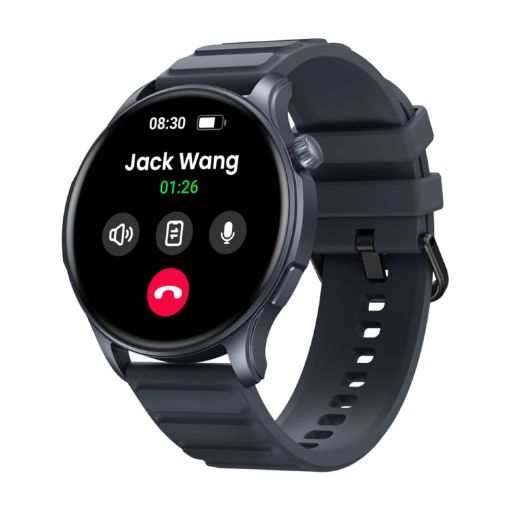 Zeblaze Btalk 3 Pro Smart Watch: BT Calls, Health Monitoring, Space Gray - 1
