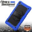 Shockproof Case for Samsung Galaxy Tab A7 2020 with Holder & Straps - 2