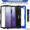 Shockproof Case for Samsung Galaxy Tab A7 2020 with Holder & Straps - 5
