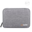 HAWEEL 9.7" Grey Sleeve Case for iPad, Galaxy, Lenovo, Tablets - 1